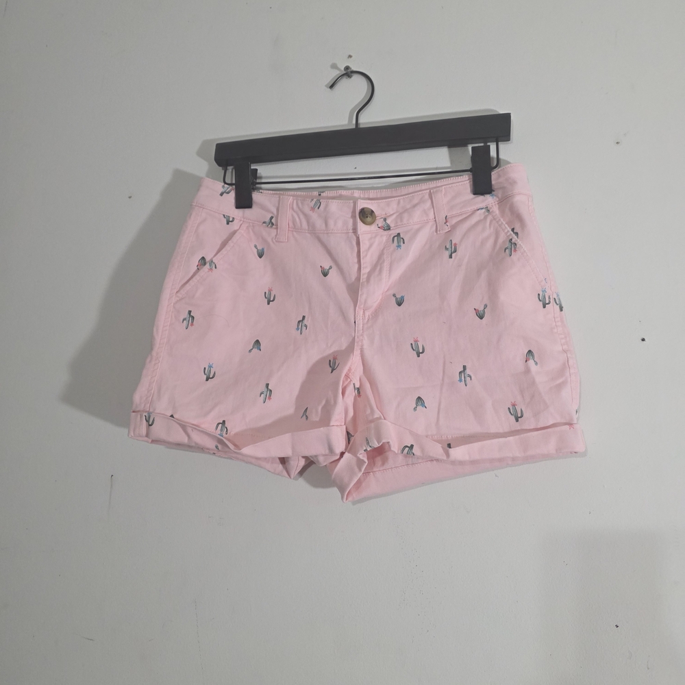 SO Light Pink Embroidered Women's Shorts